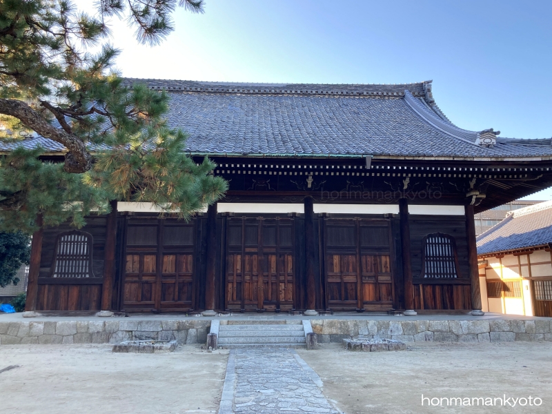 知恩寺阿弥陀堂　閉まっている。