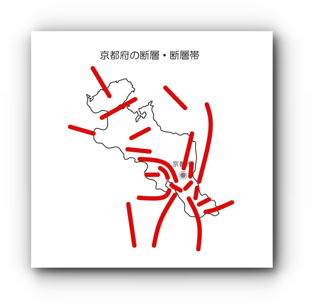 京都府の断層・断層帯