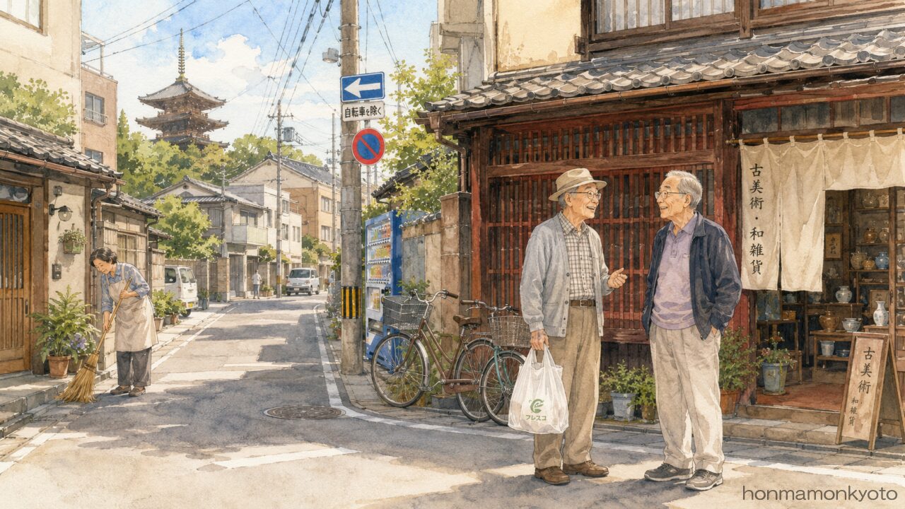ここで聞き分ける！古い京ことばの特徴３選　アイキャッチ画像